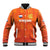 Custom Netherlands Football Baseball Jacket Oranje Go Champions