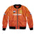 Custom Netherlands Football Bomber Jacket Oranje Go Champions