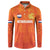 Custom Netherlands Football Button Sweatshirt Oranje Go Champions
