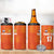 Custom Netherlands Football 4 in 1 Can Cooler Tumbler Oranje Go Champions