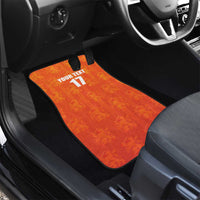Custom Netherlands Football Car Mats Oranje Go Champions