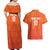 Custom Netherlands Football Couples Matching Off Shoulder Maxi Dress and Hawaiian Shirt Oranje Go Champions