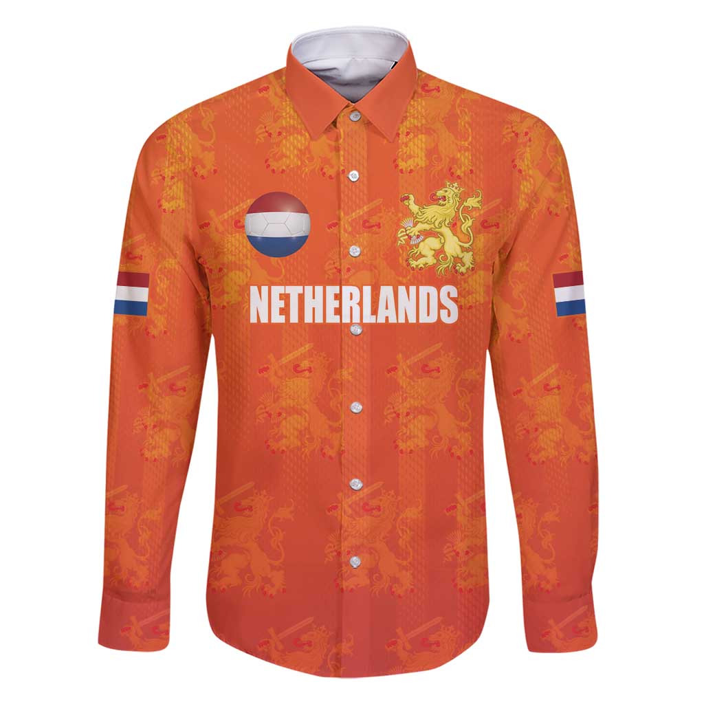 Custom Netherlands Football Family Matching Off Shoulder Short Dress and Hawaiian Shirt Oranje Go Champions