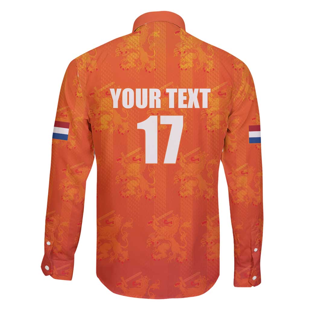 Custom Netherlands Football Family Matching Puletasi and Hawaiian Shirt Oranje Go Champions