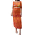 Custom Netherlands Football Family Matching Puletasi and Hawaiian Shirt Oranje Go Champions