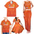 Custom Netherlands Football Family Matching Tank Maxi Dress and Hawaiian Shirt Oranje Go Champions