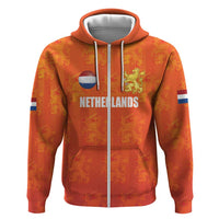 Custom Netherlands Football Hoodie Oranje Go Champions