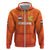 Custom Netherlands Football Hoodie Oranje Go Champions