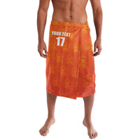 Custom Netherlands Football Lavalava Oranje Go Champions