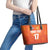 Custom Netherlands Football Leather Tote Bag Oranje Go Champions