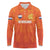 Custom Netherlands Football Long Sleeve Polo Shirt Oranje Go Champions
