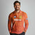 Custom Netherlands Football Long Sleeve Polo Shirt Oranje Go Champions