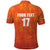 Custom Netherlands Football Polo Shirt Oranje Go Champions
