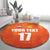 Custom Netherlands Football Round Carpet Oranje Go Champions