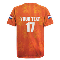 Custom Netherlands Football Rugby Jersey Oranje Go Champions