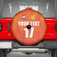 Custom Netherlands Football Spare Tire Cover Oranje Go Champions