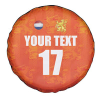 Custom Netherlands Football Spare Tire Cover Oranje Go Champions