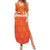 Custom Netherlands Football Summer Maxi Dress Oranje Go Champions