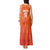 Custom Netherlands Football Tank Maxi Dress Oranje Go Champions