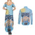 Greece Independence Day Couples Matching Summer Maxi Dress and Long Sleeve Button Shirt 25th March Vergina Sun