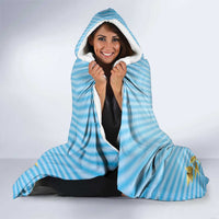 Greece Independence Day Hooded Blanket 25th March Vergina Sun