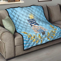 Greece Independence Day Quilt 25th March Vergina Sun