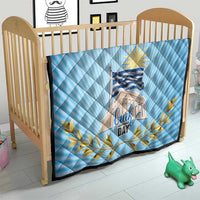 Greece Independence Day Quilt 25th March Vergina Sun