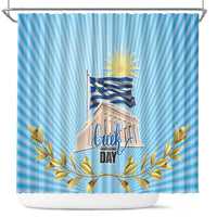 Greece Independence Day Shower Curtain 25th March Vergina Sun