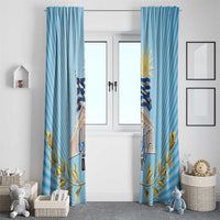 Greece Independence Day Window Curtain 25th March Vergina Sun