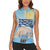 Greece Independence Day Women Sleeveless Polo Shirt 25th March Vergina Sun