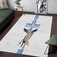 Custom Greece Football Champions Area Rug Nike Goddess of Victory