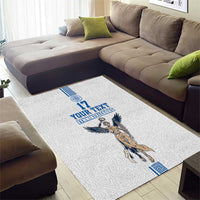 Custom Greece Football Champions Area Rug Nike Goddess of Victory