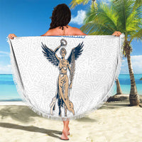 Custom Greece Football Champions Beach Blanket Nike Goddess of Victory