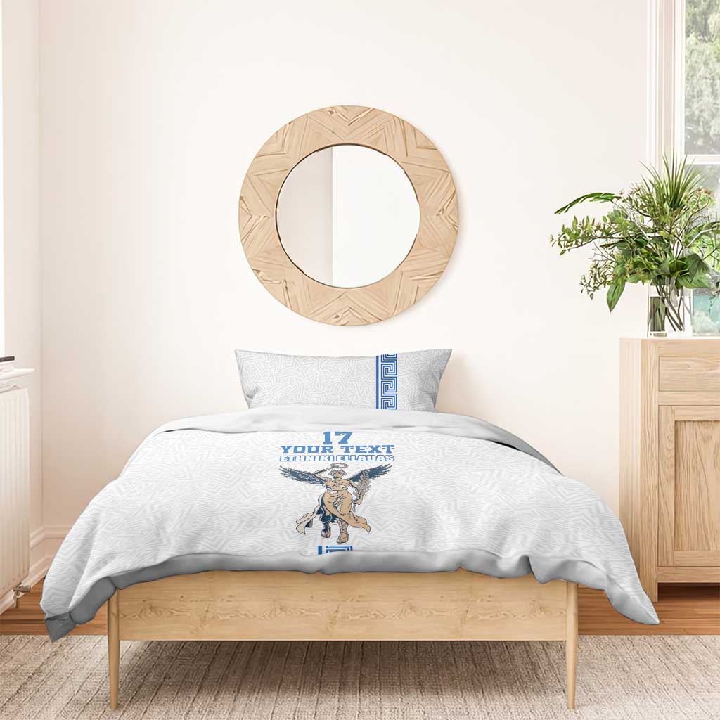 Custom Greece Football Champions Bedding Set Nike Goddess of Victory