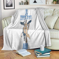 Custom Greece Football Champions Blanket Nike Goddess of Victory