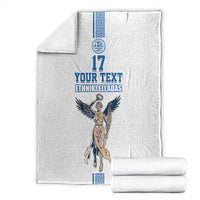 Custom Greece Football Champions Blanket Nike Goddess of Victory