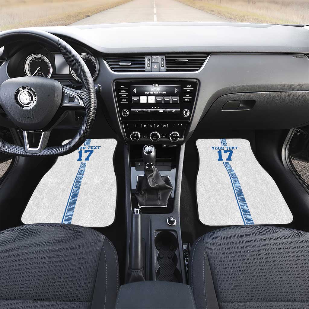 Custom Greece Football Champions Car Mats Nike Goddess of Victory