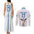 Custom Greece Football Champions Couples Matching Tank Maxi Dress and Long Sleeve Button Shirt Nike Goddess of Victory