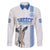 Custom Greece Football Champions Family Matching Off The Shoulder Long Sleeve Dress and Hawaiian Shirt Nike Goddess of Victory