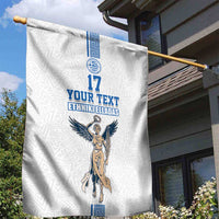 Custom Greece Football Champions Garden Flag Nike Goddess of Victory