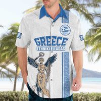 Custom Greece Football Champions Hawaiian Shirt Nike Goddess of Victory