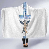 Custom Greece Football Champions Hooded Blanket Nike Goddess of Victory