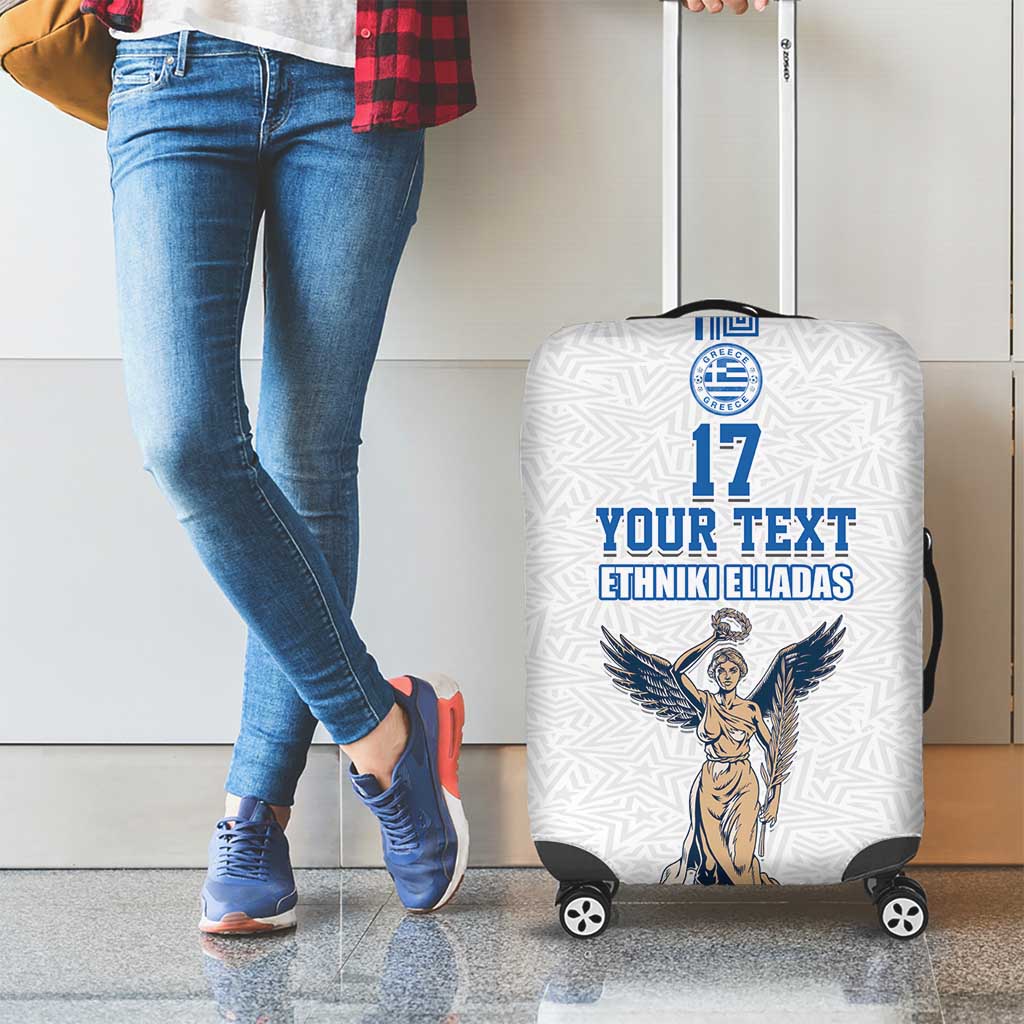 Custom Greece Football Champions Luggage Cover Nike Goddess of Victory