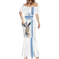 Custom Greece Football Champions Mermaid Dress Nike Goddess of Victory