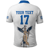 Custom Greece Football Champions Polo Shirt Nike Goddess of Victory