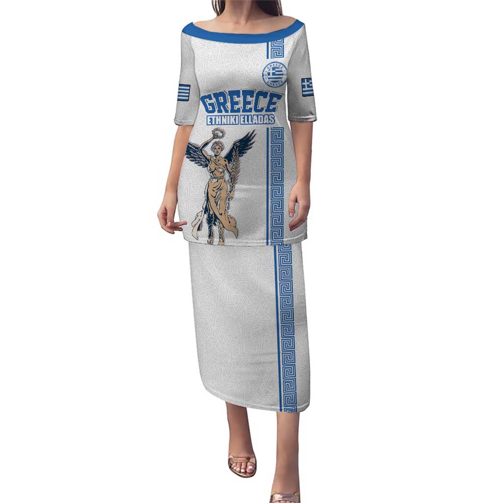 Custom Greece Football Champions Puletasi Nike Goddess of Victory