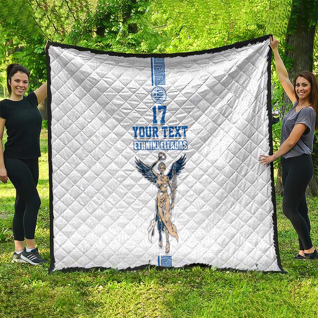Custom Greece Football Champions Quilt Nike Goddess of Victory
