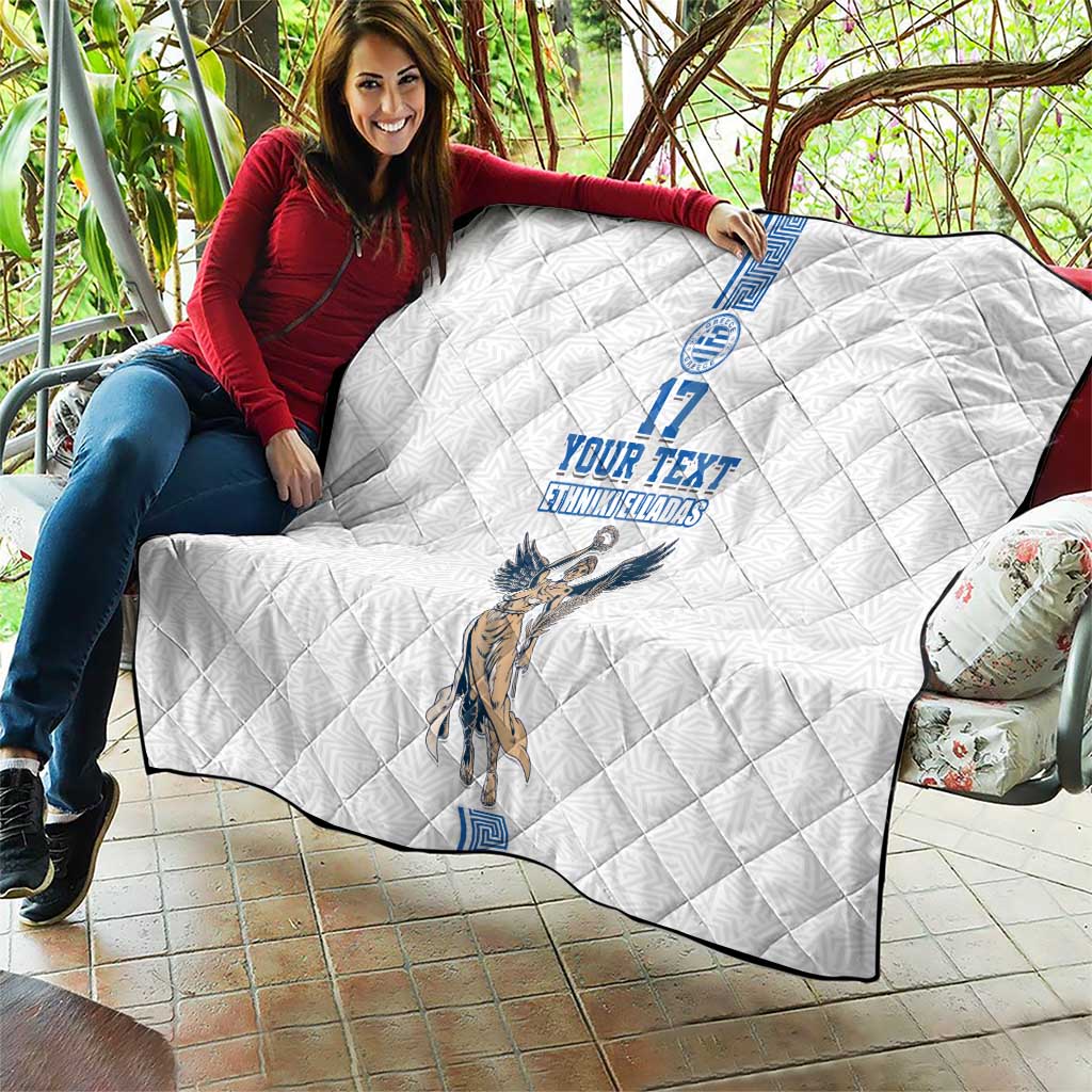 Custom Greece Football Champions Quilt Nike Goddess of Victory