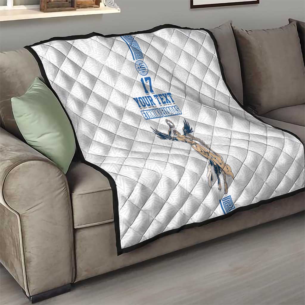 Custom Greece Football Champions Quilt Nike Goddess of Victory