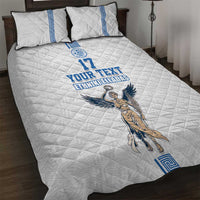 Custom Greece Football Champions Quilt Bed Set Nike Goddess of Victory